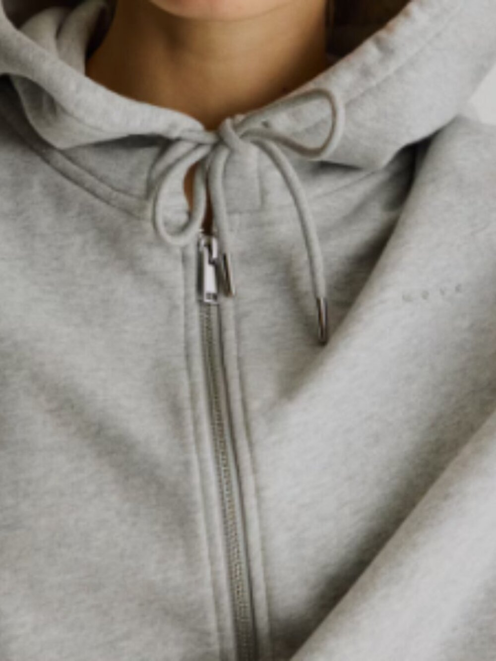 New Cropped Hooded Activewear Sweatshirt Jacket
